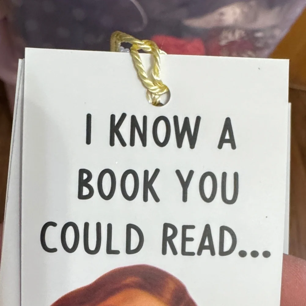Funny Religious-Themed Tassel Bookmarks - White set of 7